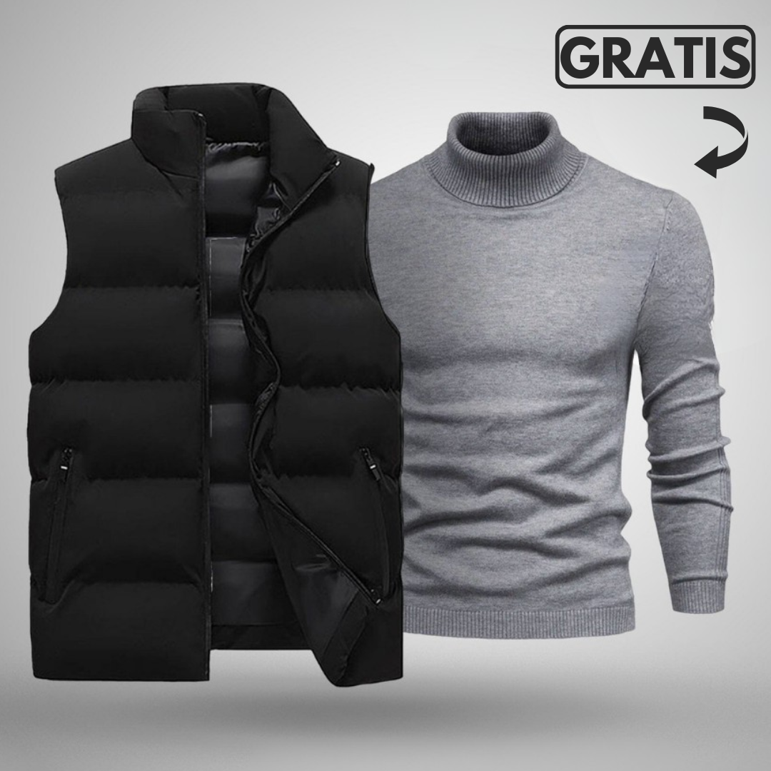 [KAUFE 1 ERHALTE 2] Weste & Gratis Pullover