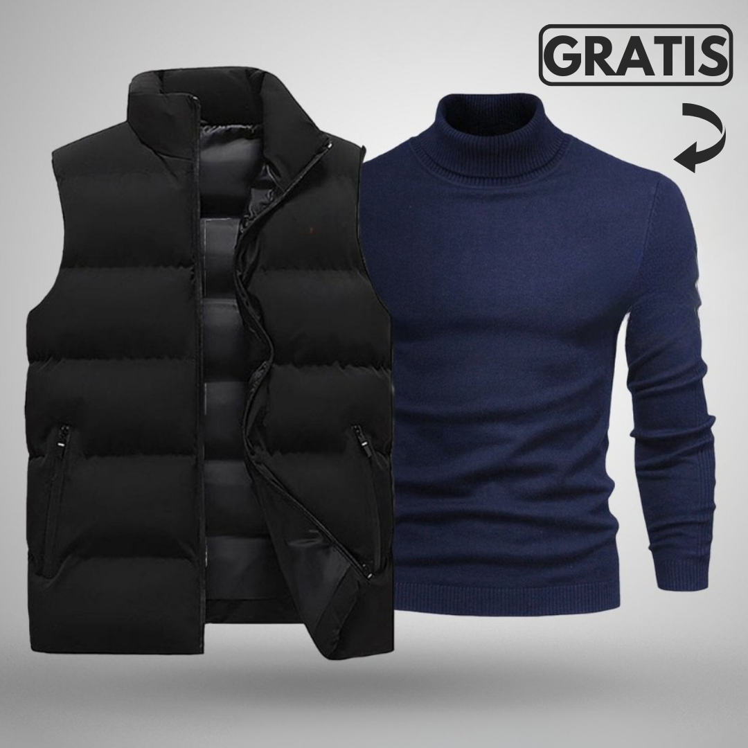 [KAUFE 1 ERHALTE 2] Weste & Gratis Pullover