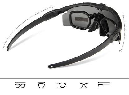 Tactical Ballistic Glasses Eshark