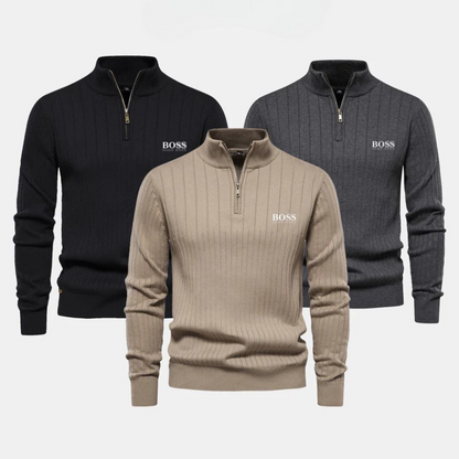 Essentieller Zip-Up-Pullover