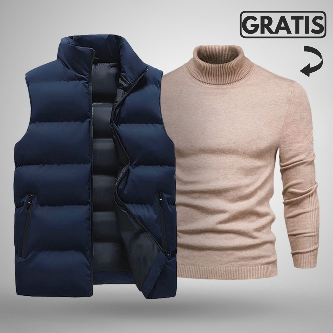 [KAUFE 1 ERHALTE 2] Weste & Gratis Pullover