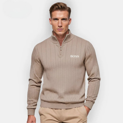 Essentieller Zip-Up-Pullover