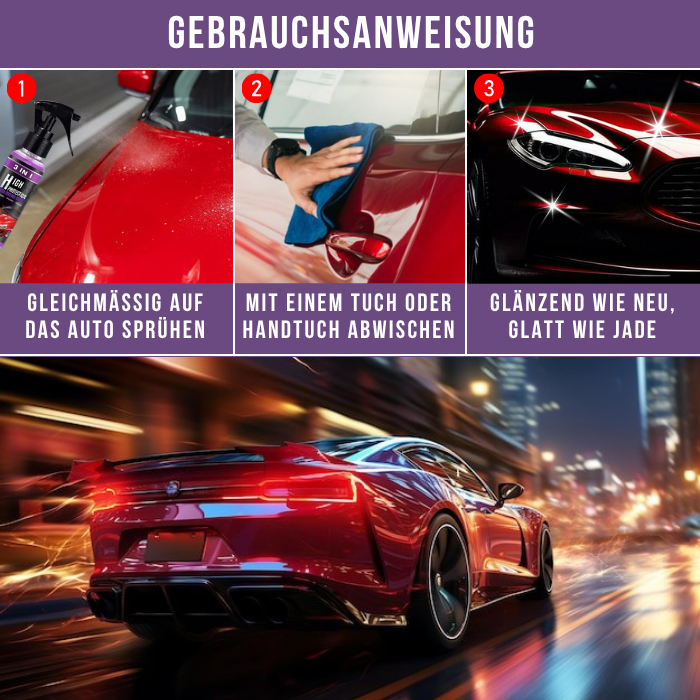 3 In 1 NanoShiel  Schutzbeschichtung