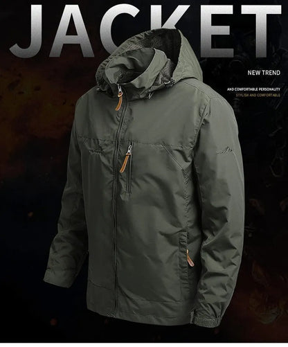 Mens Tactical Windbreaker